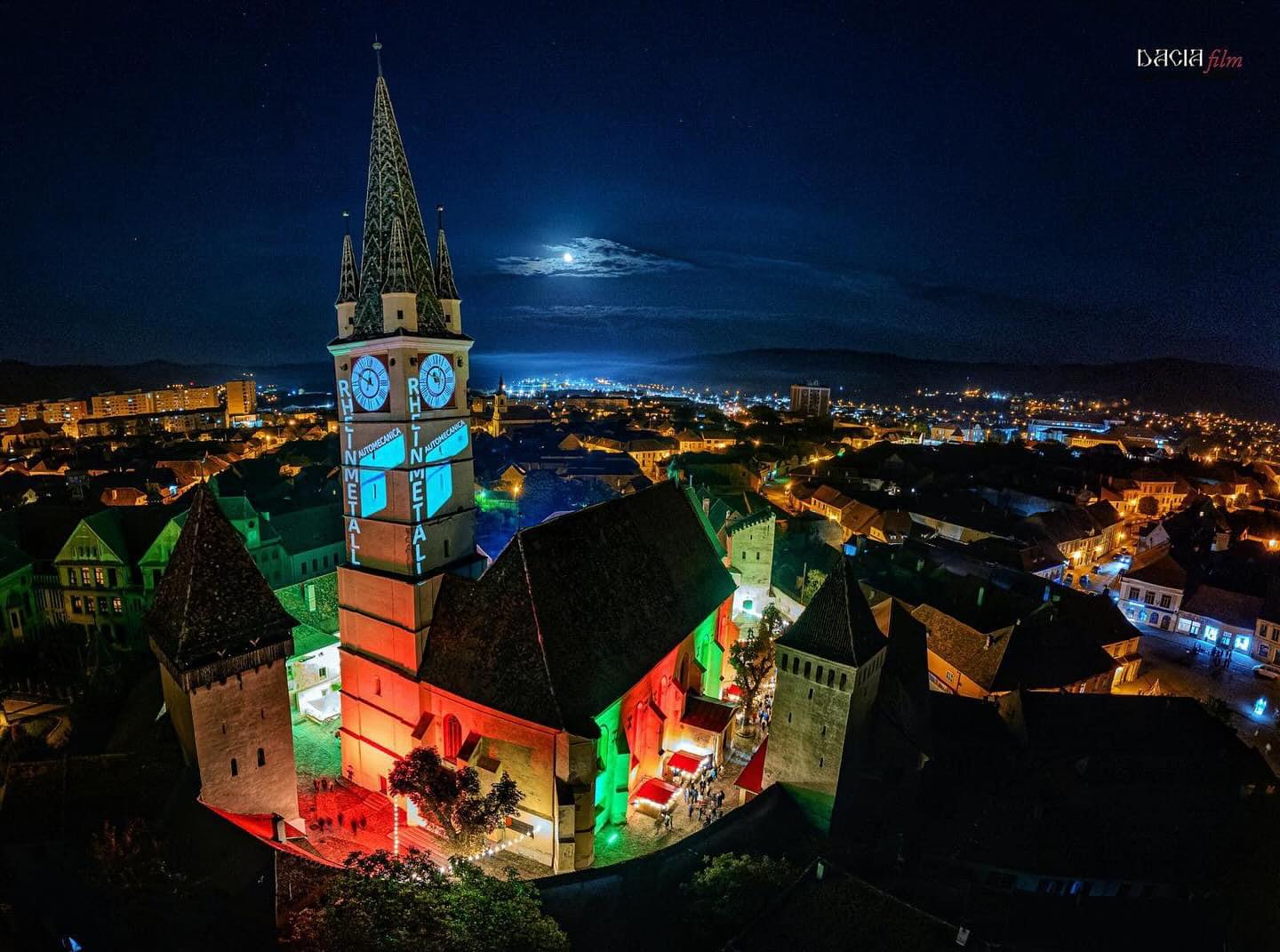 Lumini arhitecturale pentru clădire istorică