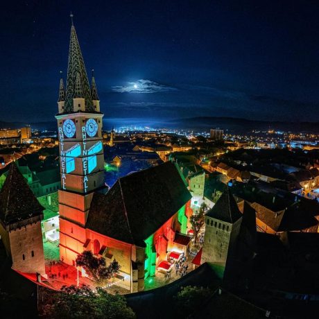 Lumini arhitecturale pentru clădire istorică