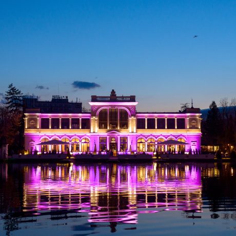 Iluminat arhitectural LED pentru eveniment outdoor